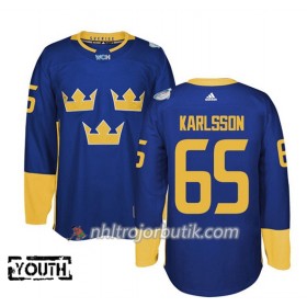 Sverige Tröja Erik Karlsson 65 World Cup 2016 Barn Lila Premier